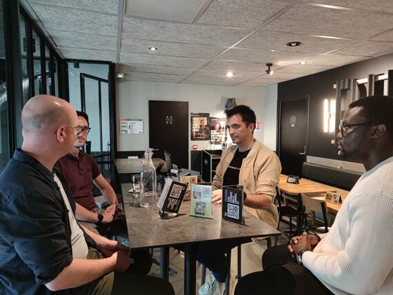 Photo coulisse 3 Podcast #3 tech Laravel