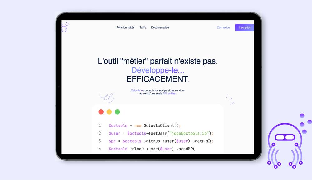 Octools : facilite le développement d'outils internes